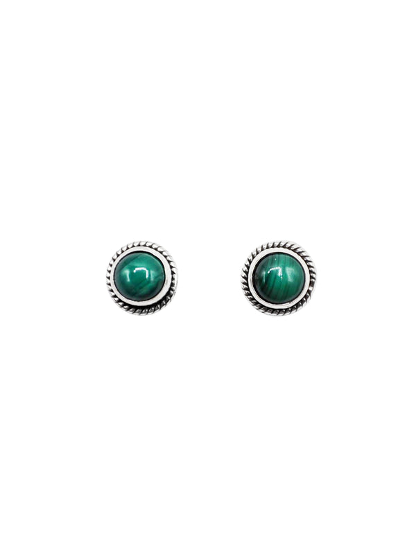 Pendientes Kirin Malaquita